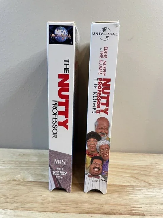 Nutty Professor VHS Lot (2) Eddie Murphy – 90s Comedy Tapes - Picture 4 of 6